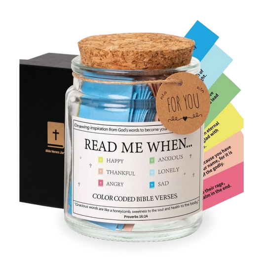 Emotion Color Coded Bible Verse Jar
